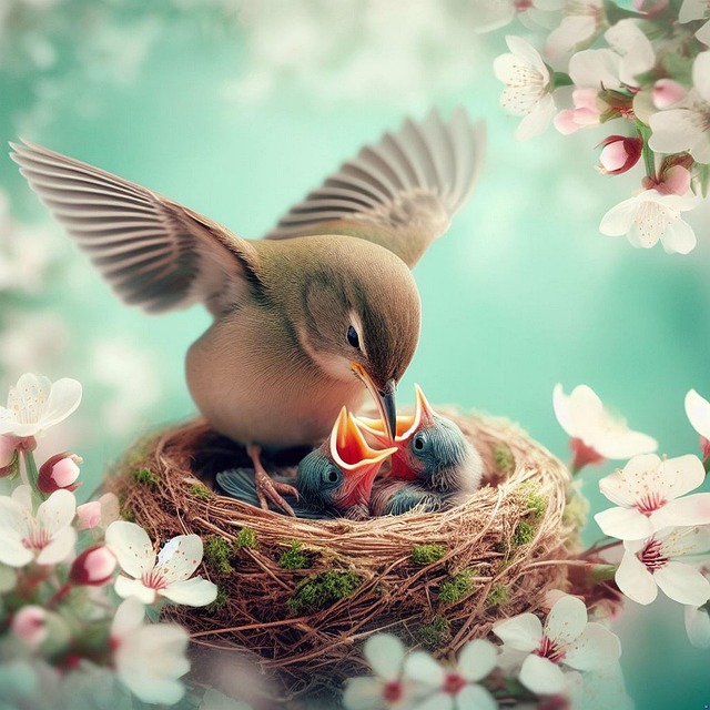 Free bird plumage bird watching illustration