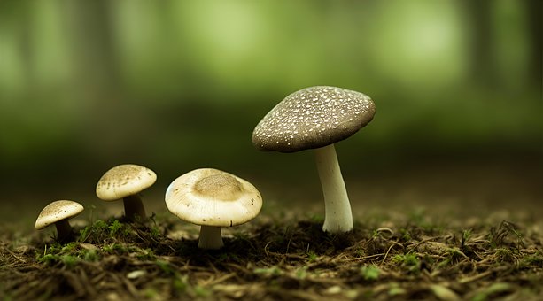Ai Generert, Sopp, Spiselig, Skog, Natur