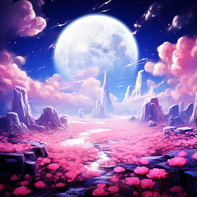 Free Ai Generated Flowers illustration and picture