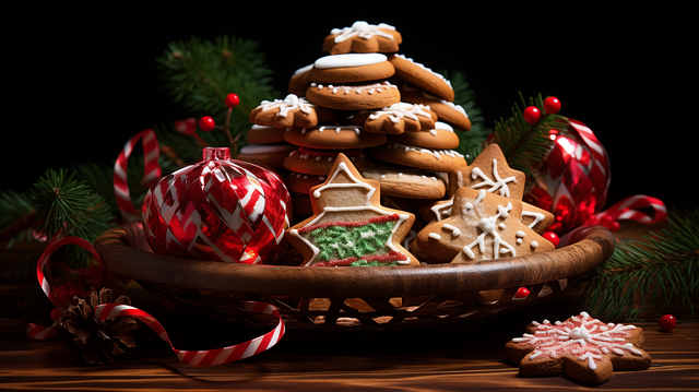 Ai Gerado, Biscoitos, Natal, Doces