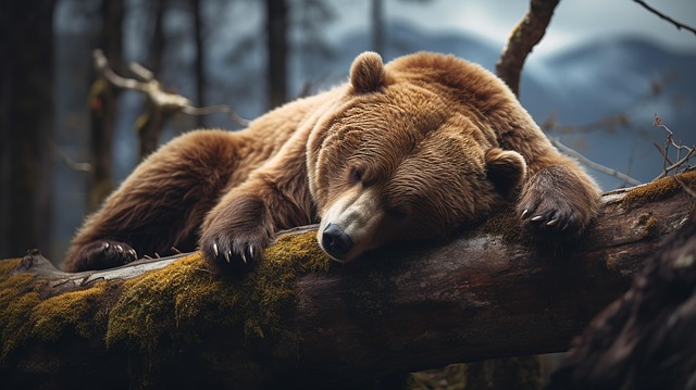 Free ai generated bear brown bear illustration
