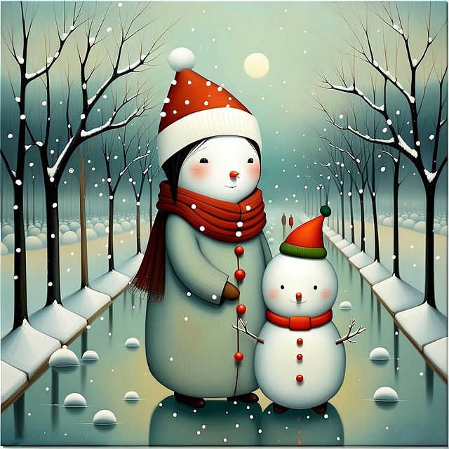 Free winter snow holiday illustration