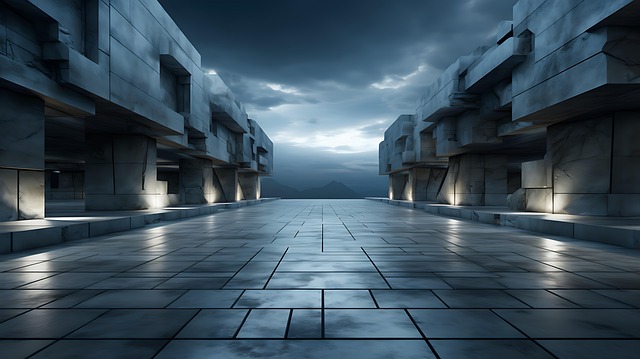 Free Ai Generated Building illustration and picture