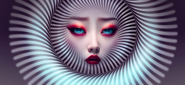 Free portrait round circle illustration