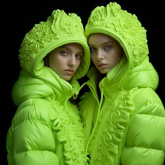 Free Model Twins illustration and picture
