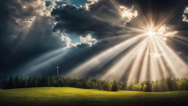 Free sunrays sun rays illustration