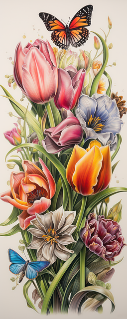 Free Ai Generated Nature illustration and picture