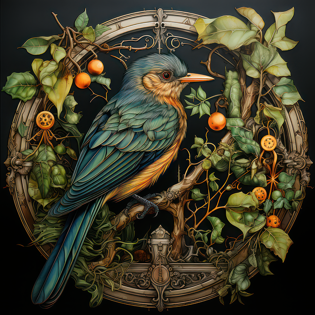 Free Bird Feathers illustration and picture