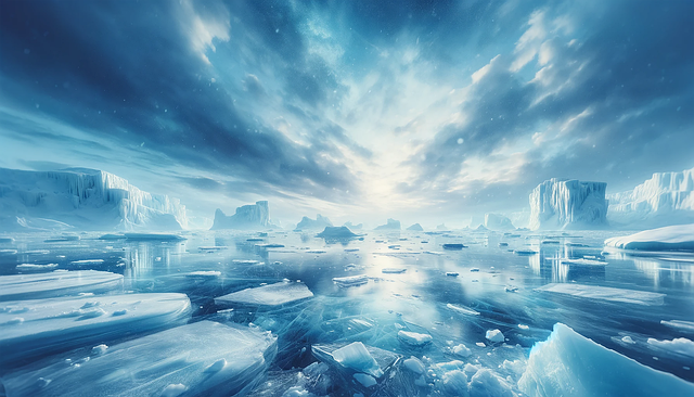 Download free HD stock image of Ai Generated Glaciers Free ai generated glaciers ice illustration