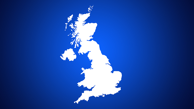 Free england unified map illustration
