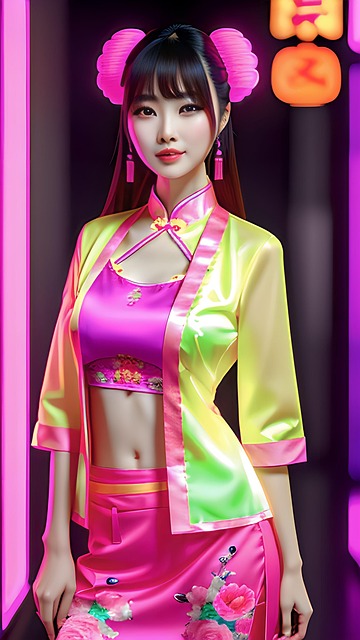 Free Ai Generated Girl illustration and picture