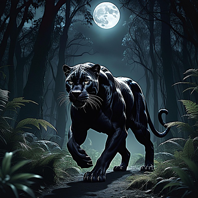 Pantera Negra Andando Floresta - Imagens grátis no Pixabay - Pixabay