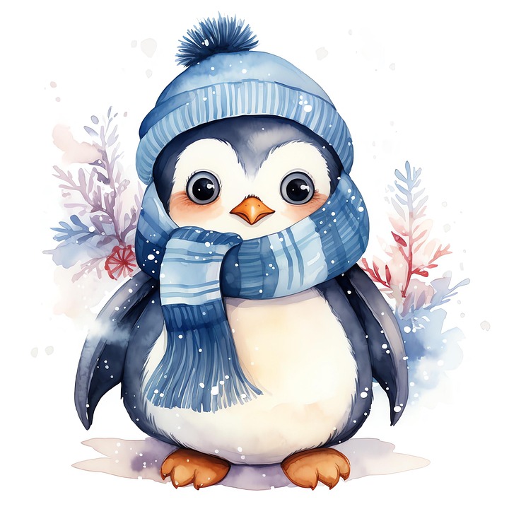 Download Ai Generated Penguin Cartoon Royalty Free Stock