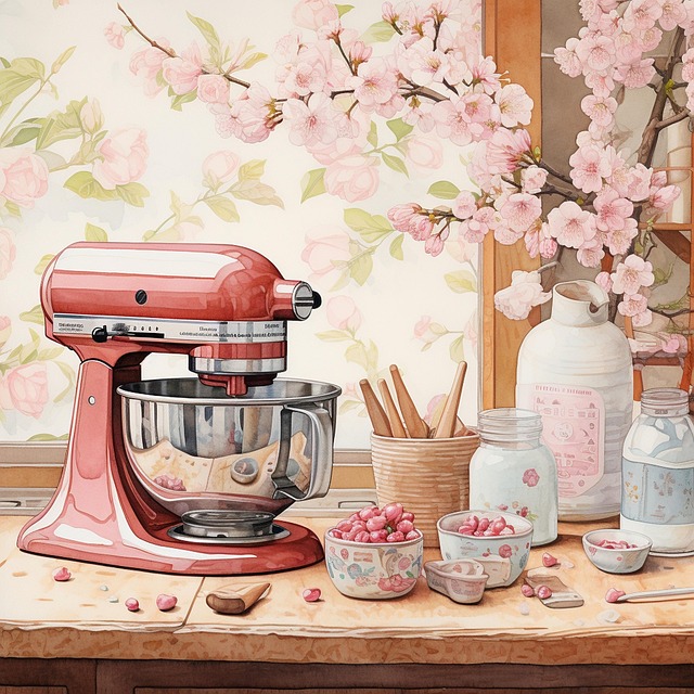 Free ai generated dessert pink illustration