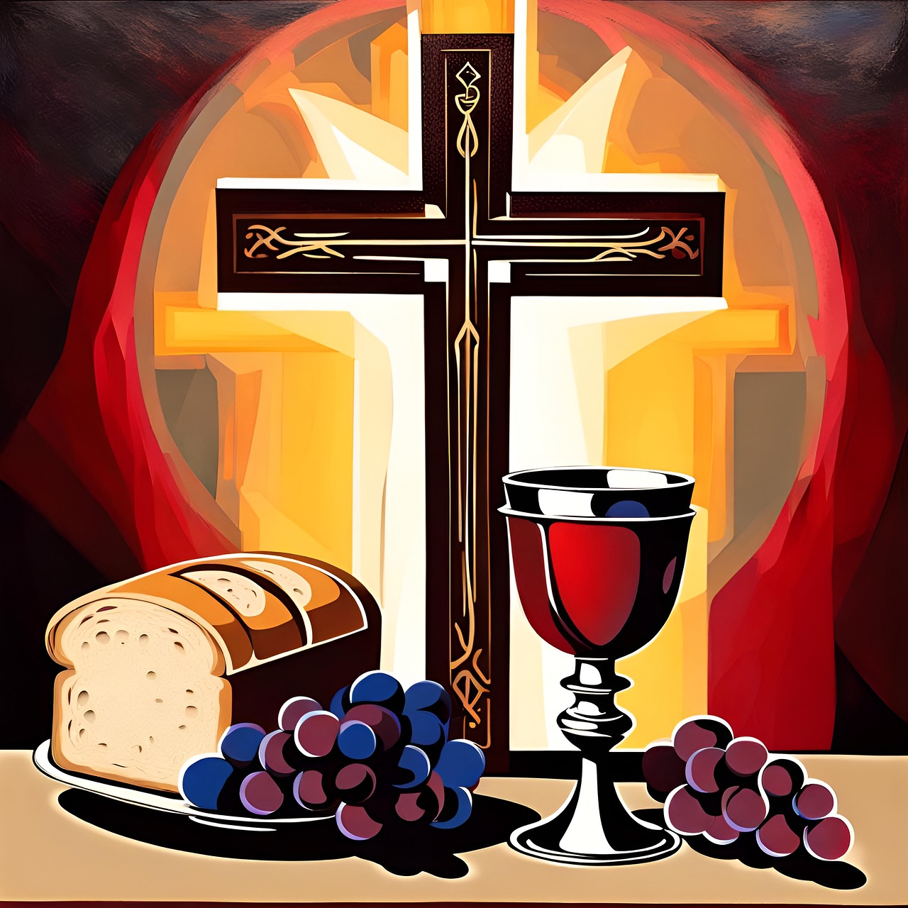 Download Holy, Eucharist, Communion. Royalty-Free Stock Illustration ...