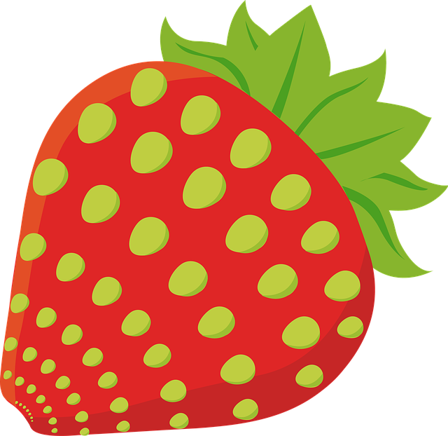 Free strawberry strawberries red illustration