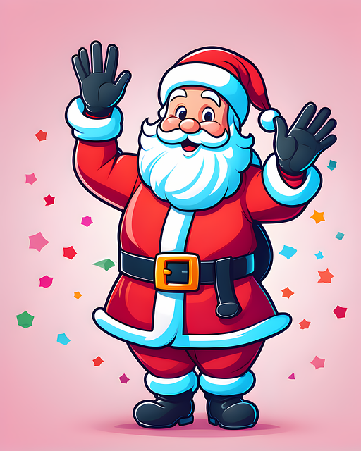 Free Santa Claus Christmas illustration and picture