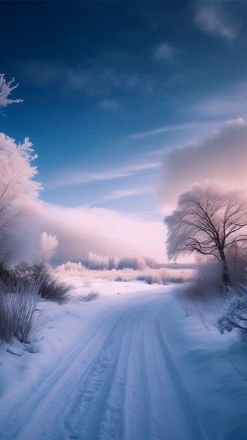 Winter, Snow, Nature, Trees