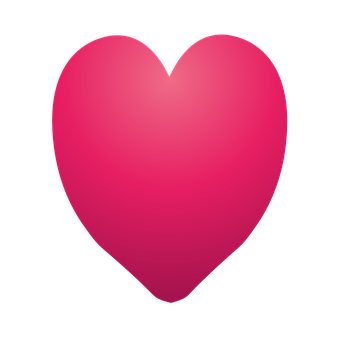 Herz, 3D, Rosa, Liebe, Zuneigung