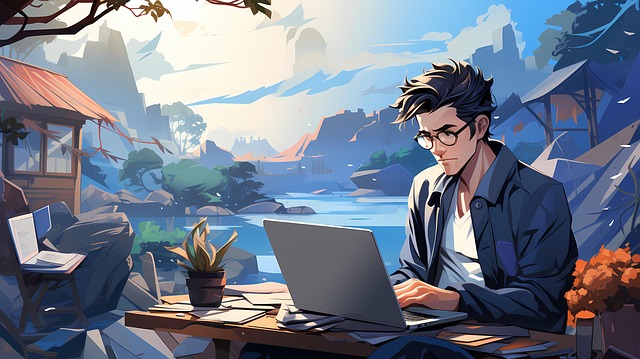 Free work business exhausted illustration