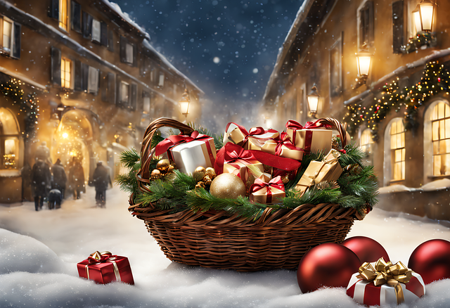 Kerstmis, Geschenken, Decoraties