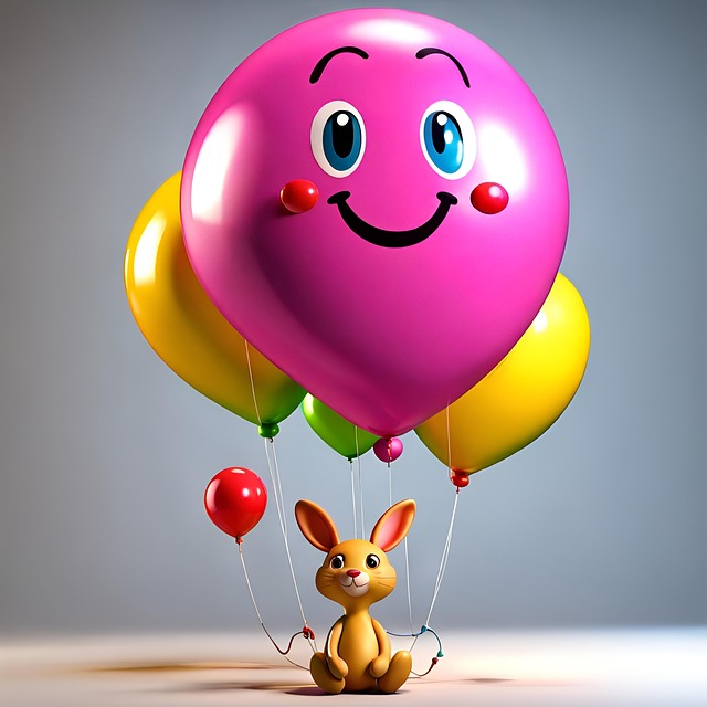 Free Balloons Party illustration and picture