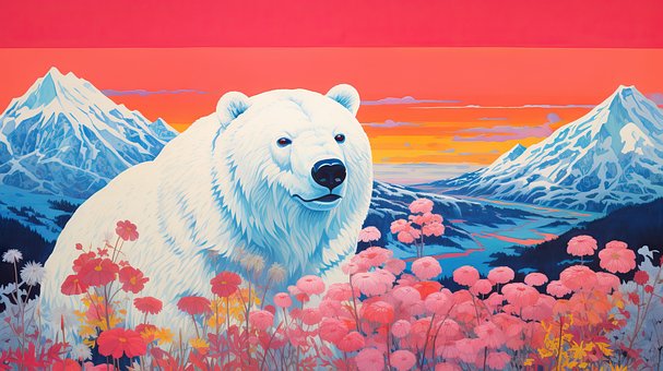 Free Polar Bear illustration and picture