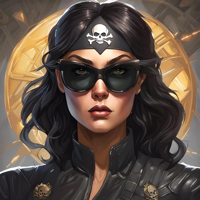 Free ai generated captain murder fascist illustration