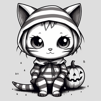 Ai Generado, Gato, Disfraz
