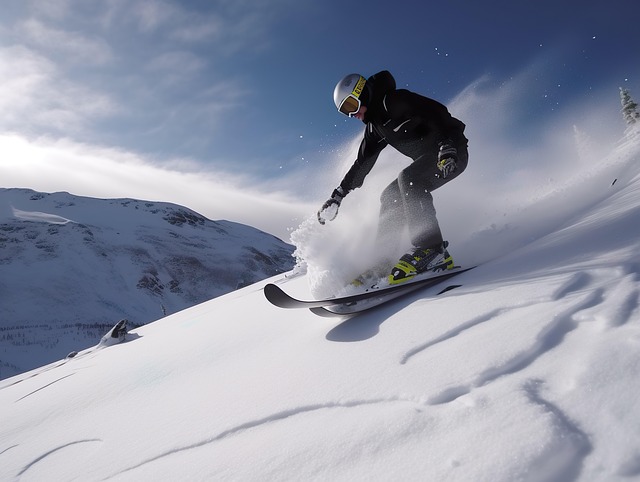 Ai Generiert, Skifahren, Schnee, Ski