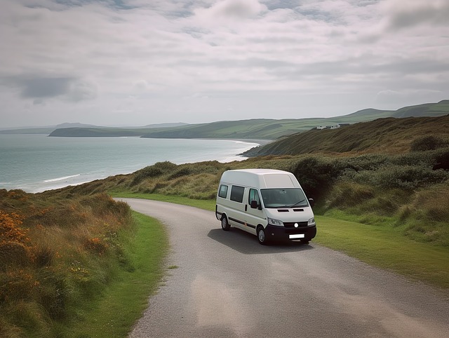 Free ai generated gray van south wales illustration