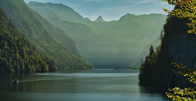 Sø, Bjergsø, Bjerge, Vandretur, Bayern