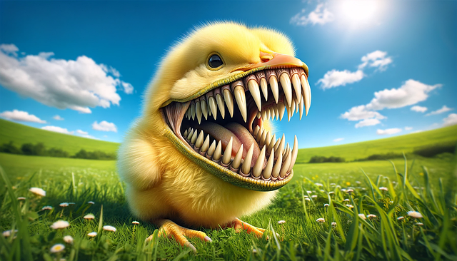 Download free HD stock image of Ai Generated Chicken Free ai generated chicken dinosaur illustration