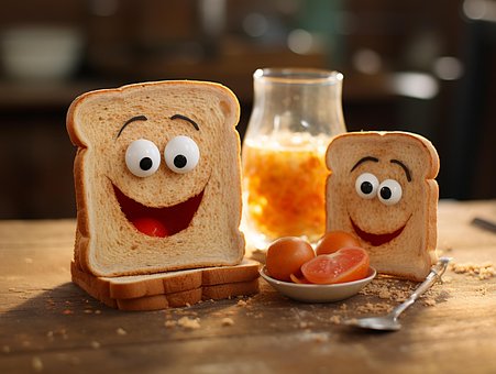 Ai Genereret, Morgenmad, Mad, Bord