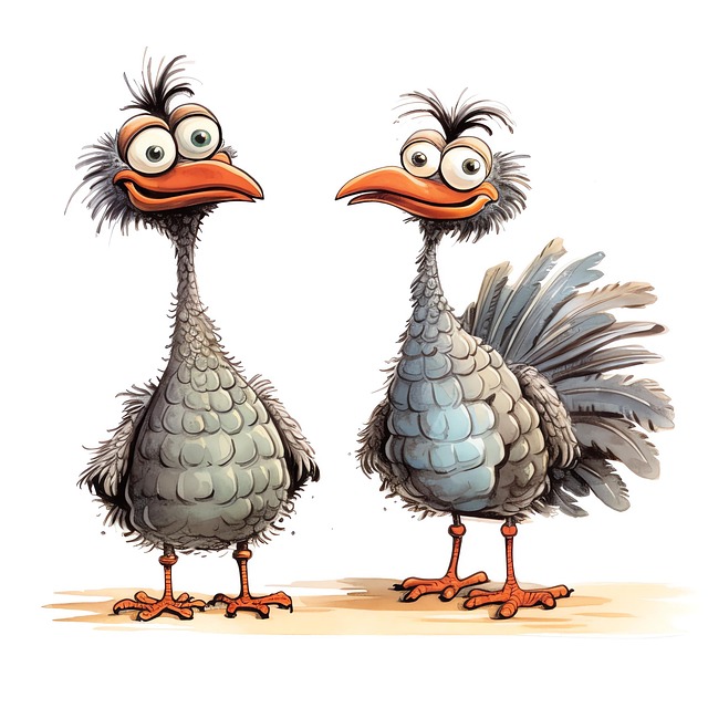 Free ai generated turkeys birds illustration