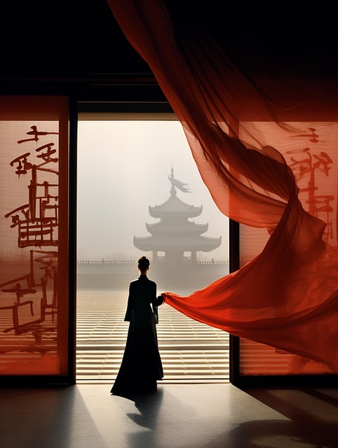 Kina, Natur, Shanghai, Asien, Kvinder
