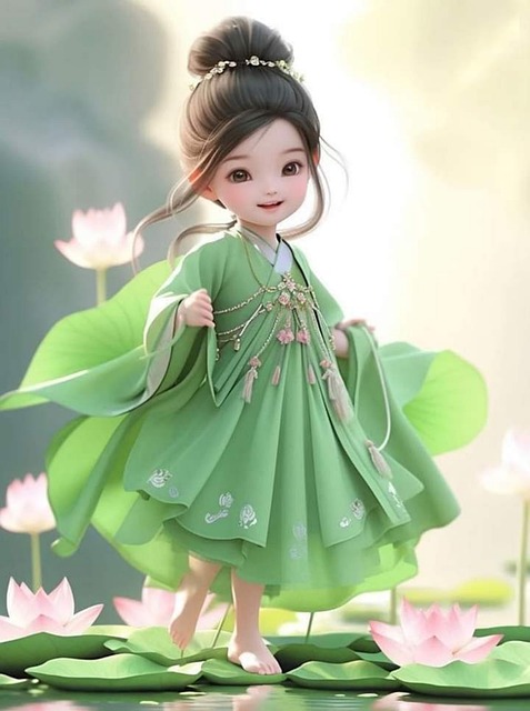 Free Beautiful Girl illustration and picture