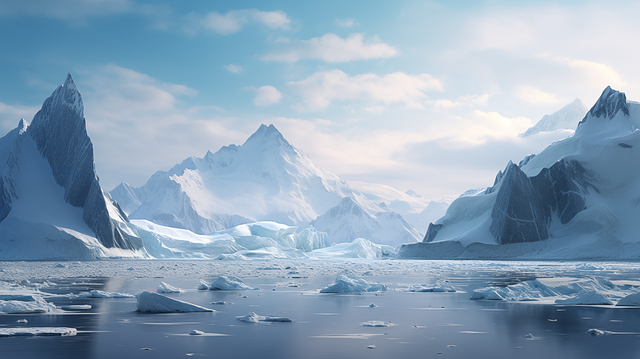 Free ai generated ocean sea illustration