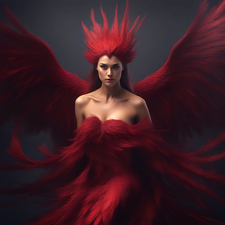 Woman Phoenix Download Ai Generated, Woman, Phoenix. Royalty-Free Stock Illustration ...