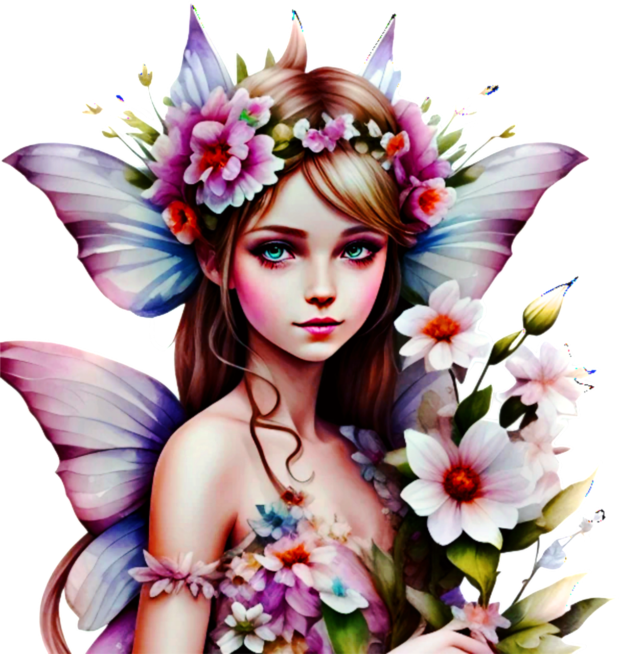 Download Woman, Flower, Flowers. RoyaltyFree Stock