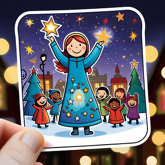 Free Christmas Story illustration and picture