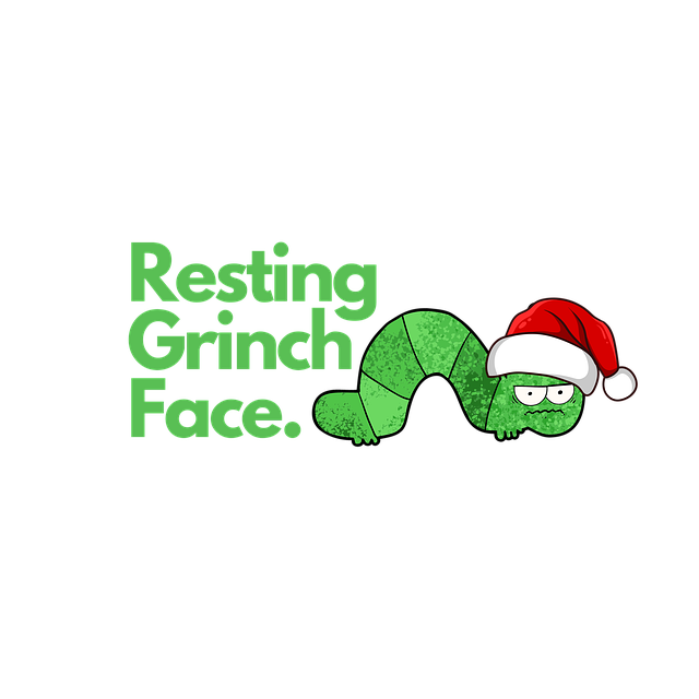 Grinch, Wurm, Raupe, Weihnachtsmütze