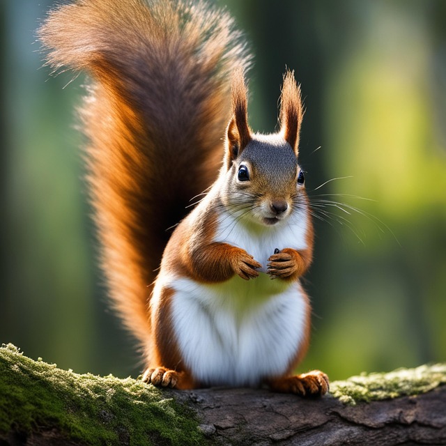 Free Ai Generated Chipmunk illustration and picture