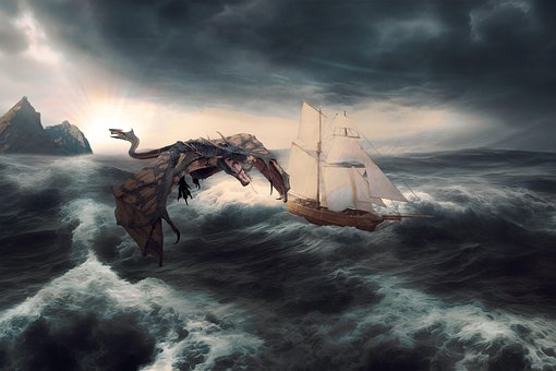 Free Dragon Sailing Ship photo and picture
