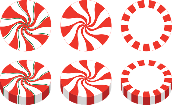 Free Peppermint Candy vector and picture