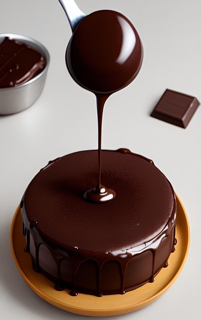 Free ai generated chocolate cake illustration