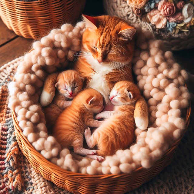 Free cat kittens animal illustration