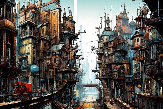 Free ai generated pollution industry illustration