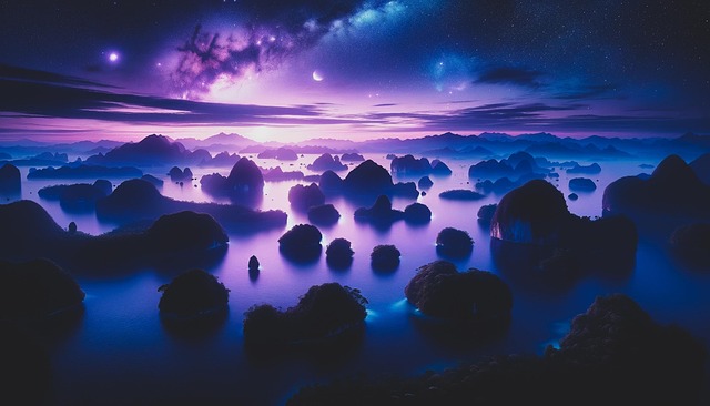 Ai Generiert, Exoplanet, Vulkanisch