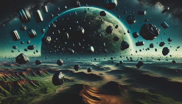 Ai Generiert, Exoplanet, Vulkanisch